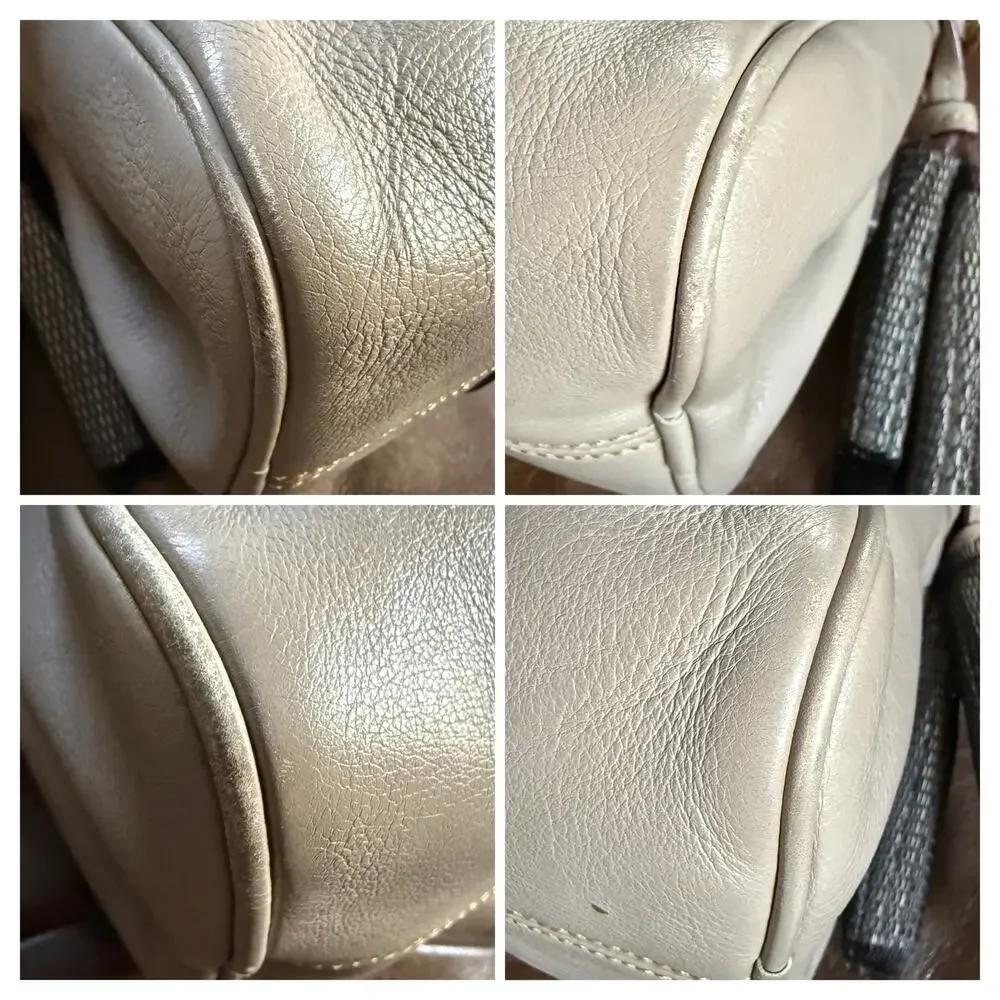 Dooney & Bourke Florentine Mini Satchel Light Taupe Leather Crossbody Bag